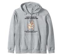 Vieja Abuela Odio Cuando Estoy Hablando Conmigo Mismo sarcástico Sudadera con Capucha
