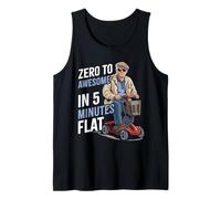 Viejo en un Scooter de Movilidad | Cero a Impresionante en 5 Minutos Camiseta sin Mangas