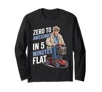 Viejo en un Scooter de Movilidad | Cero a Impresionante en 5 Minutos Manga Larga