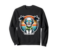 Viejo Pastor Inglés Dueño de Perro Viejo Vibes de Verano Vacaciones Vacaciones Sudadera
