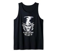 Viejo Payaso Negro Loco Aquí Lo Que Soy Camiseta sin Mangas