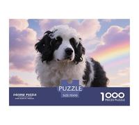 Viejo Perro Pastor 1000 Piezas Puzzle Mascota Perro para Toda La Familia Exclusivo Alta Definición Regalo Colección 70x50cm/1000pcs