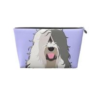 Viejo Perro Pastor inglés, Bolsa de artículos de tocador Bolsa de Maquillaje Bolsa de cosméticos Bolsa de artículos de tocador de Viaje portátil