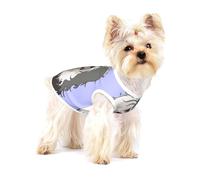 Viejo Perro Pastor inglés,Camiseta de algodón sin Mangas para Mascotas, Chaleco Transpirable, Suave y elástico para Cachorros,S