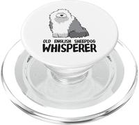 Viejo Perro Pastor Inglés Whisperer Lindo Pastor PopSockets PopGrip para MagSafe
