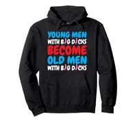 Viejo Sucio Chistes Viejos con Grandes Pollas Sudadera con Capucha