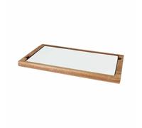 Viejo Valle Bandeja de Aperitivos Bayahibe Madera de Acacia 37 x 20 x 2 cm (4 Unidades)