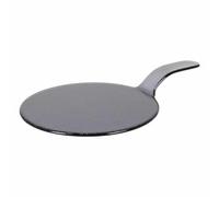 Viejo Valle Bandeja de Aperitivos Negro con asa Vidrio Ø 28 x 44 cm (4 Unidades)