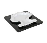 Viejo Valle Bandeja de Aperitivos Set 2 Piezas Porcelana Árbol 16,8 x 16,8 x 1,1 cm (12 Unidades)