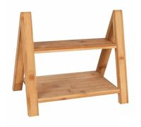 Viejo Valle Tabla de Servir Doble Altura Bambú 33 x 19,5 x 18 cm (2 Unidades)