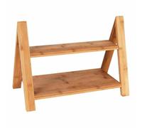 Viejo Valle Tabla de Servir Doble Altura Bambú 39,7 x 20,3 x 18 cm (2 Unidades)