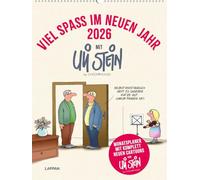 Viel Spaß im neuen Jahr 2026 mit Uli Stein by CheekYmouse: Monatsplaner mit komplett neuen Cartoons: Wandplaner im Hochformat, mit Spiralbindung und ... mit 12 neuen Cartoons von Uli Stein