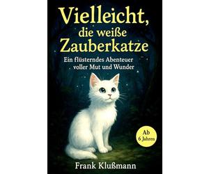 Vielleicht, die weiße Zauberkatze - Ein flüsterndes Abenteuer voller Mut und Wunder: Ein zauberhaftes Kinderbuch für Mädchen und Jungen ab 6 Jahren