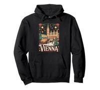 Viena, Austria, Mercado Europeo de Navidad, Diversión Familia Sudadera con Capucha