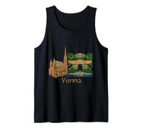 Viena, Austria, Viaje, Recuerdo, Ciudad, Monumento, Regalo Camiseta sin Mangas