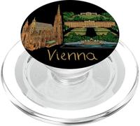 Viena, Austria, Viaje, Recuerdo, Ciudad, Monumento, Regalo PopSockets PopGrip para MagSafe