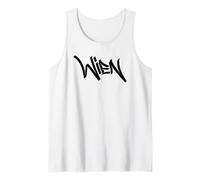 Viena Graffiti Ciudad Arte Callejero Handstyle Austria Souvenir Camiseta sin Mangas