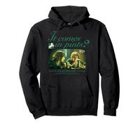 Viene en pintas Estoy recibiendo un Hobbit Pub Humor Sudadera con Capucha
