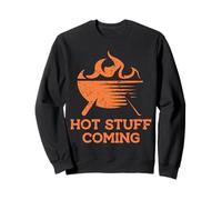 Vienen cosas calientes y divertidas para barbacoas Sudadera