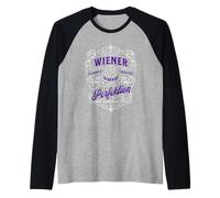 Vienés Original año de Nacimiento 2018 Vienés Camiseta Manga Raglan