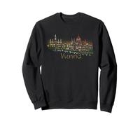 Vienna Night Austria Travel Souvenir Panorama City, Regalo Sudadera