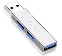 Vienon Hub USB 3.0 Aluminio 3 Puertos USB Divisor USB para Portátil, Xbox, Memoria USB, Disco Duro, Consola, Impresora, Cámara, Teclado, Ratón