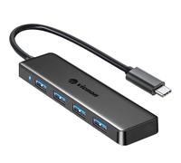 VIENON - Hub USB C de 4 puertos USB C divisor USB C extensor USB para ordenador portátil, iMac Pro, MacBook, iPad Pro, Dell, Acer, HP, ASUS, impresora, cámara, teclado, mouse, etc