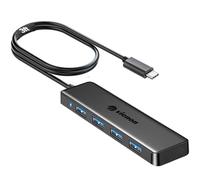 VIENON - Hub USB C de 4 puertos USB C divisor USB C extensor USB para ordenador portátil, iMac Pro, MacBook, iPad Pro, Dell, Acer, HP, ASUS, impresora, cámara, teclado, mouse, etc