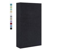Vienrose Álbum de Fotos 10x15 cm 300 Fotos Lino, Negro | Álbum de Gran Capacidad Con Cubierta de Tela para Familia, Bebé, Boda y Recuerdos