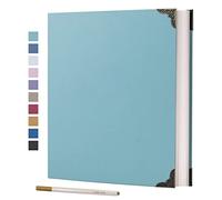 Vienrose Álbum de Fotos Autoadhesivo 40 Páginas Tapa Dura con Kit DIY Scrapbooking Libro de Recortes de Papel de 3 Anillos para Amantes Amigos Niños Aniversario de Boda Regalo