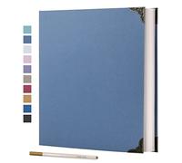 Vienrose Álbum de Fotos Autoadhesivo 40 Páginas Tapa Dura con Kit DIY Scrapbooking Libro de Recortes de Papel de 3 Anillos para Amantes Amigos Niños Aniversario de Boda Regalo