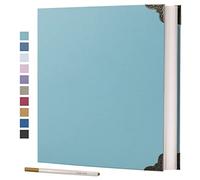 Vienrose Álbum de Fotos Autoadhesivo 40 Páginas Tapa Dura con Kit DIY Scrapbooking Libro de Recortes de Papel de 3 Anillos para Amantes Amigos Niños Aniversario de Boda Regalo