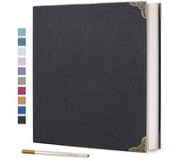 Vienrose Álbum de Fotos Autoadhesivo 60 Páginas Tapa Dura con Kit DIY Scrapbooking Libro de Recortes de Papel de 3 Anillos para Amantes Amigos Niños Aniversario de Boda Regalo