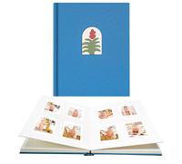 Vienrose Album de Fotos Mini 104 Bolsillos, Album Rigido Antiamarillento Portátil, Compatible con Fujifilm Instax Mini 12/11/9/8/90/25, Polaroid Snap PIC-300, Ideal para Viajes y Regalos, Azul