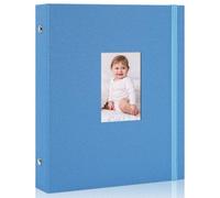 Vienrose Álbum de Fotos Polaroid, Photo Album y Álbum de Fotos para Fujifilm Instax Mini Film, Compatible con Mini 12 11 9 y Polaroid Snap, 104 Bolsillos, hasta 208 Imágenes, Azul