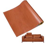 Vientiane Polipiel Adhesivo, 60 x 137cm Cuero Adhesivo para Tapizar, Parche Cuero, Polipiel Adhesiva, Cuero Adhesivo, Polipiel Adhesiva Piel para Tapizar para Sofá, Asiento de Coche (marrón)