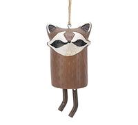 Viento Animal Chimesrustic Anima Colgante Rústico Cajas de Viento Animal Hecho a Mano Decoración de Jardín para Jardines Traseros de árboles Yardas e Erizo Jardín de Animales Tu Transformación Vibr
