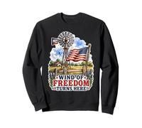 Viento de la Libertad Texas Heartland Sudadera