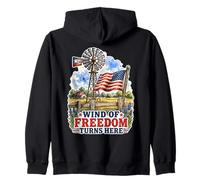 Viento de la Libertad Texas Heartland Sudadera con Capucha