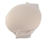 Vientre Falso de Embarazo, Vientre Falso de Simulacin de Espuma Viscoelstica Ligera de Primera Calidad con Extensor, para Ropa de Maternidad (Skin Color S