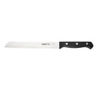 VIER- Cuchillo panadero, hoja de 20 cm, (7,8 pulgadas) Resistente al uso intensivo, hosteleria y hogar