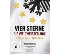 Vier Sterne - Die Weltmeister-Box - 1954/1974/1990/2014 / Alle deutschen Finalsiege mit Originalkommentaren von ARD und ZDF + Die offiziellen Turnierfilme der FIFA + Die Mannschaft [Alemania] [DVD]