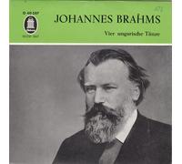 Vier Ungarische Tänze für Orchester gesetzt von Johanns Brahms (1833-1897)(7" Vinyl EP)(Odeon O 40507)