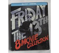 Viernes 13 Colección Definitiva 8 Películas Blu-ray Steelbook Región Libre NUEVO