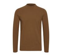 Viernes Casual Camisa de Manga Larga para Hombre Cuello Alto Ajustado Básico The