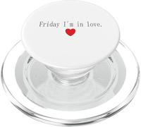 Viernes ich Bin verliebt - Friday I'm in Love, Mujer niña PopSockets PopGrip para MagSafe