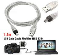 Viernes Negro para Mini DV MiniDV Cable de datos USB FireWire IEEE 1394 Videocámara HDV para editar en PC
