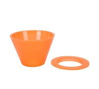 Vierta sobre el gotero de café Taza de cono de filtro de preparación de café reutilizable resistente de PP con base para preparar café en la cocina casera Café perfecto en todo