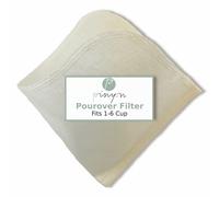 Vierta sobre filtro de caf de tela reutilizable, hecho en Canad de camo y algodn orgnico, cero desechos ecolgicos. Se adapta a Chemex CARAFE.