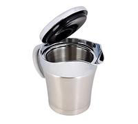 Vierte la salsa en el plato, recipiente para salsa, botes, olla de aislamiento de doble capa, dispensador de jugo de frutas, carne, jugo, salsa, jarra térmica para ensaladas, aderezo